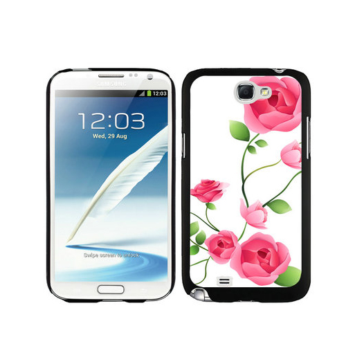 Valentine Roses Samsung Galaxy Note 2 Cases DSH | Women - Click Image to Close